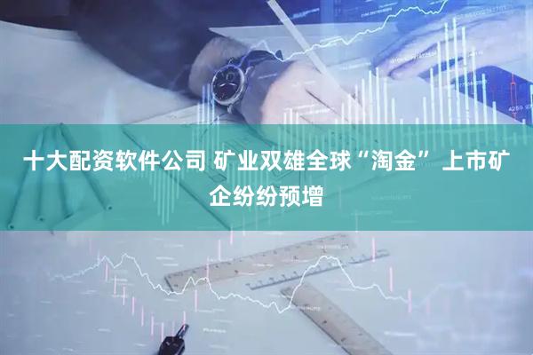 十大配资软件公司 矿业双雄全球“淘金” 上市矿企纷纷预增